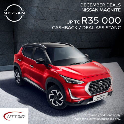 December Deals image from NTT Nissan Sandton